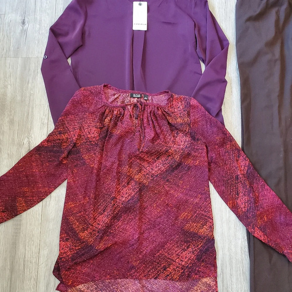 7 Piece Lot Of Mix & Match Work Business Office Blazer Skirtsuit Pants Blouses - Picture 8 of 10